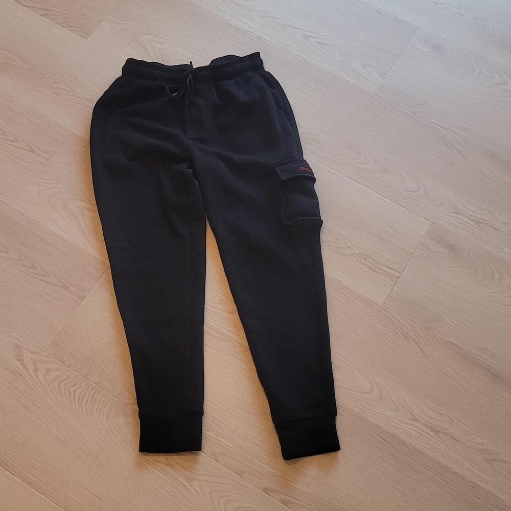 RVCA Black Cargo Sweatpants
